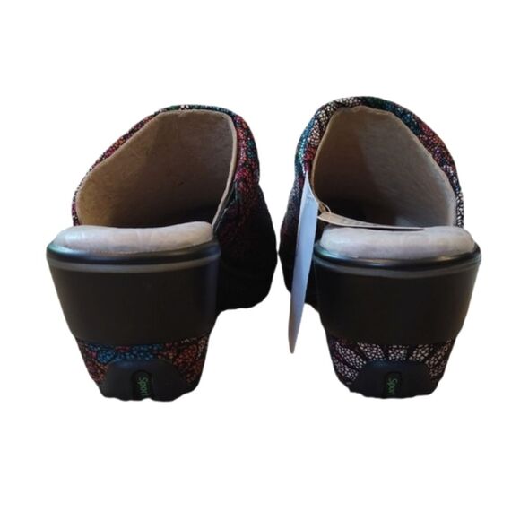 NWT Jambu Dali Floral Pink Bloom Microban Size 11 Clogs Mules Slip On Shoes - Picture 6 of 16